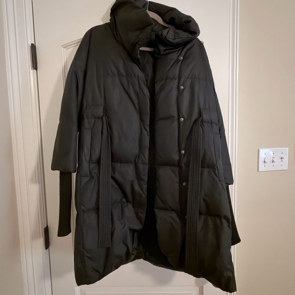 Theory Black Puffer Jacket